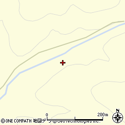 パンケポロナイ川周辺の地図