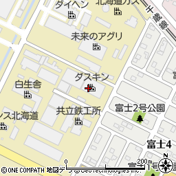 株式会社ダスキンプロダクト北海道周辺の地図