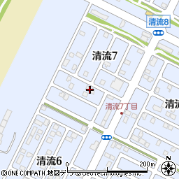 北海道井泉千歳工場周辺の地図