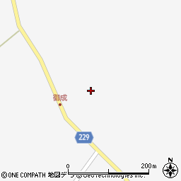 北海道磯谷郡蘭越町御成416周辺の地図