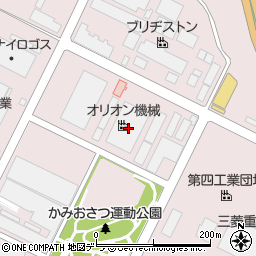 北海道オリオン株式会社　札幌営業所周辺の地図
