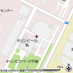 キリンビール株式会社　北海道千歳工場周辺の地図