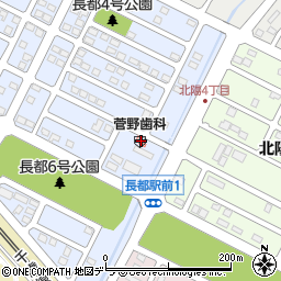 北桜コミュニティセンター周辺の地図