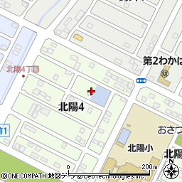 北海道千歳市北陽4丁目9周辺の地図