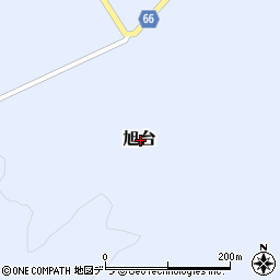 北海道磯谷郡蘭越町旭台周辺の地図