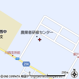 川西農業者研修センター周辺の地図