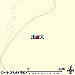 北海道虻田郡倶知安町比羅夫周辺の地図
