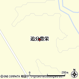 〒059-1987 北海道勇払郡安平町追分豊栄の地図