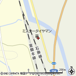 北海道勇払郡安平町追分弥生297周辺の地図