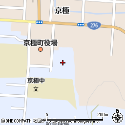 京極町役場　京極町子育て支援センター周辺の地図