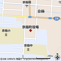 北海道虻田郡京極町周辺の地図
