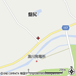 王子製紙株式会社　漁川発電所周辺の地図