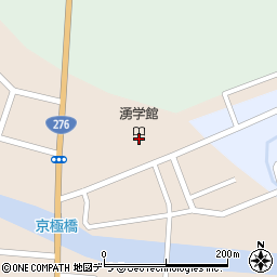 京極町役場京極町教育委員会　生涯学習センター湧学館周辺の地図