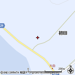 北海道磯谷郡蘭越町初田326周辺の地図