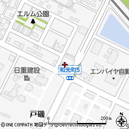 セイコーマート戸磯工業団地店周辺の地図