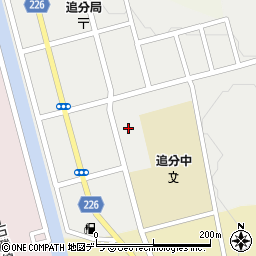 追分児童館周辺の地図