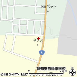 株式会社ダスキン洞爺　倶知安店周辺の地図