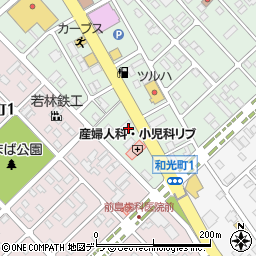 ラーメン山岡家 恵庭店周辺の地図