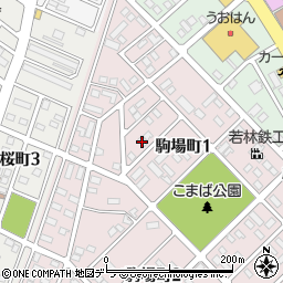 赤旗恵庭分局周辺の地図