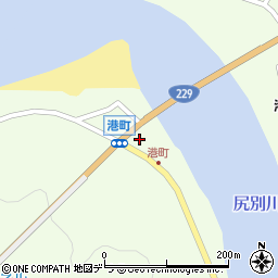 北海道磯谷郡蘭越町港町67周辺の地図