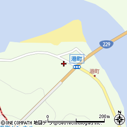 北海道磯谷郡蘭越町港町39周辺の地図