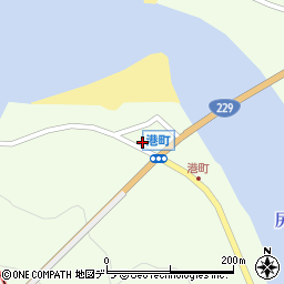 北海道磯谷郡蘭越町港町45周辺の地図