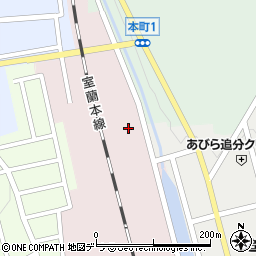 北海道勇払郡安平町追分中央1-41周辺の地図