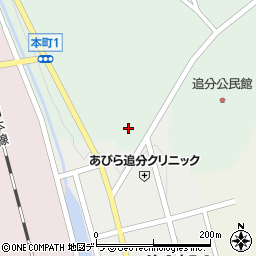 北海道勇払郡安平町追分緑が丘66周辺の地図