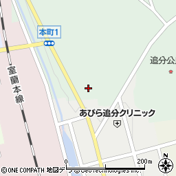 北海道勇払郡安平町追分緑が丘68周辺の地図