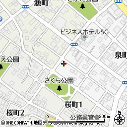 北海道恵庭市泉町211周辺の地図