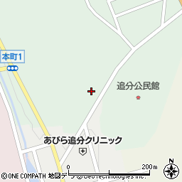 北海道勇払郡安平町追分緑が丘77周辺の地図