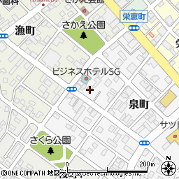 北海道恵庭市泉町108-2周辺の地図