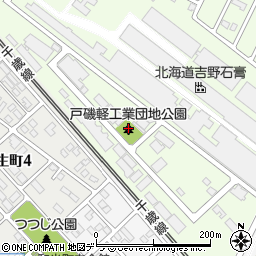 戸磯軽工業団地公園周辺の地図