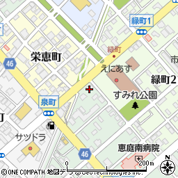 早坂たかとし事務所周辺の地図