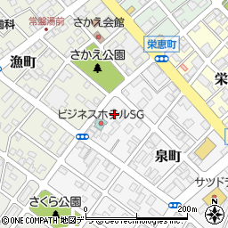 北海道恵庭市泉町114周辺の地図