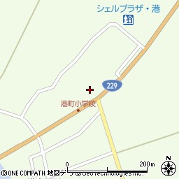 北海道磯谷郡蘭越町港町1415周辺の地図