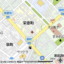 居酒屋小ばちゃん 栄恵町本店周辺の地図