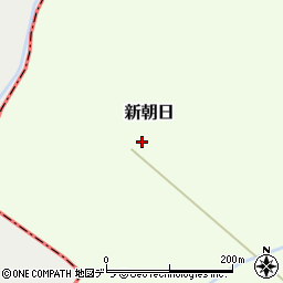 北海道河西郡芽室町新朝日５線14周辺の地図