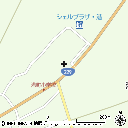 北海道磯谷郡蘭越町港町1417周辺の地図