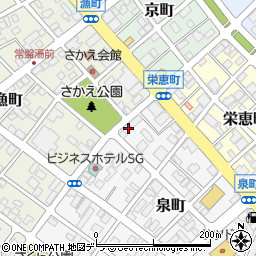 北海道恵庭市泉町15周辺の地図