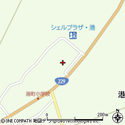 北海道磯谷郡蘭越町港町1405周辺の地図