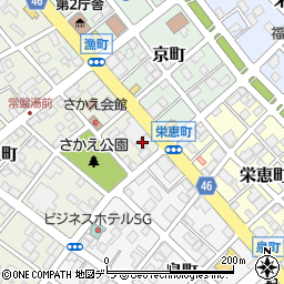 富士火災恵庭ビル周辺の地図