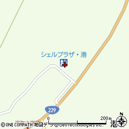 北海道磯谷郡蘭越町港町1401周辺の地図