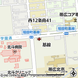 稲田南福祉センター周辺の地図