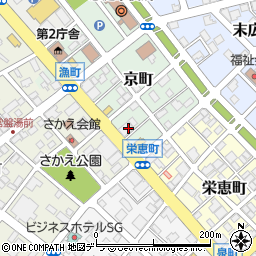 串鳥 恵庭店周辺の地図