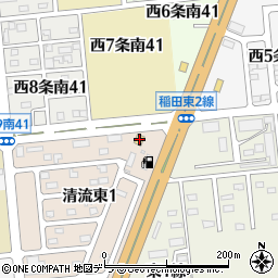 セブンイレブン帯広豊成店周辺の地図