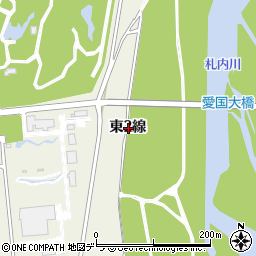 北海道帯広市稲田町東２線周辺の地図