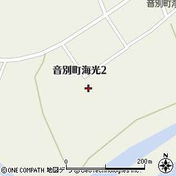 北海道釧路市音別町海光周辺の地図