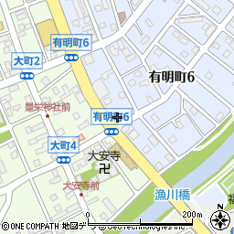 ラーメン華門恵庭店周辺の地図