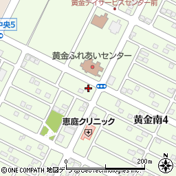 朝日新聞　サービスアンカーＡＳＡ・恵庭中央・恵み野周辺の地図